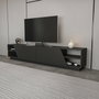Hanah Home Rhodes Soporte de TV Antracita